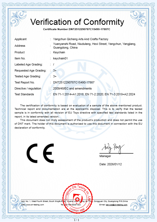 CE Certificate
